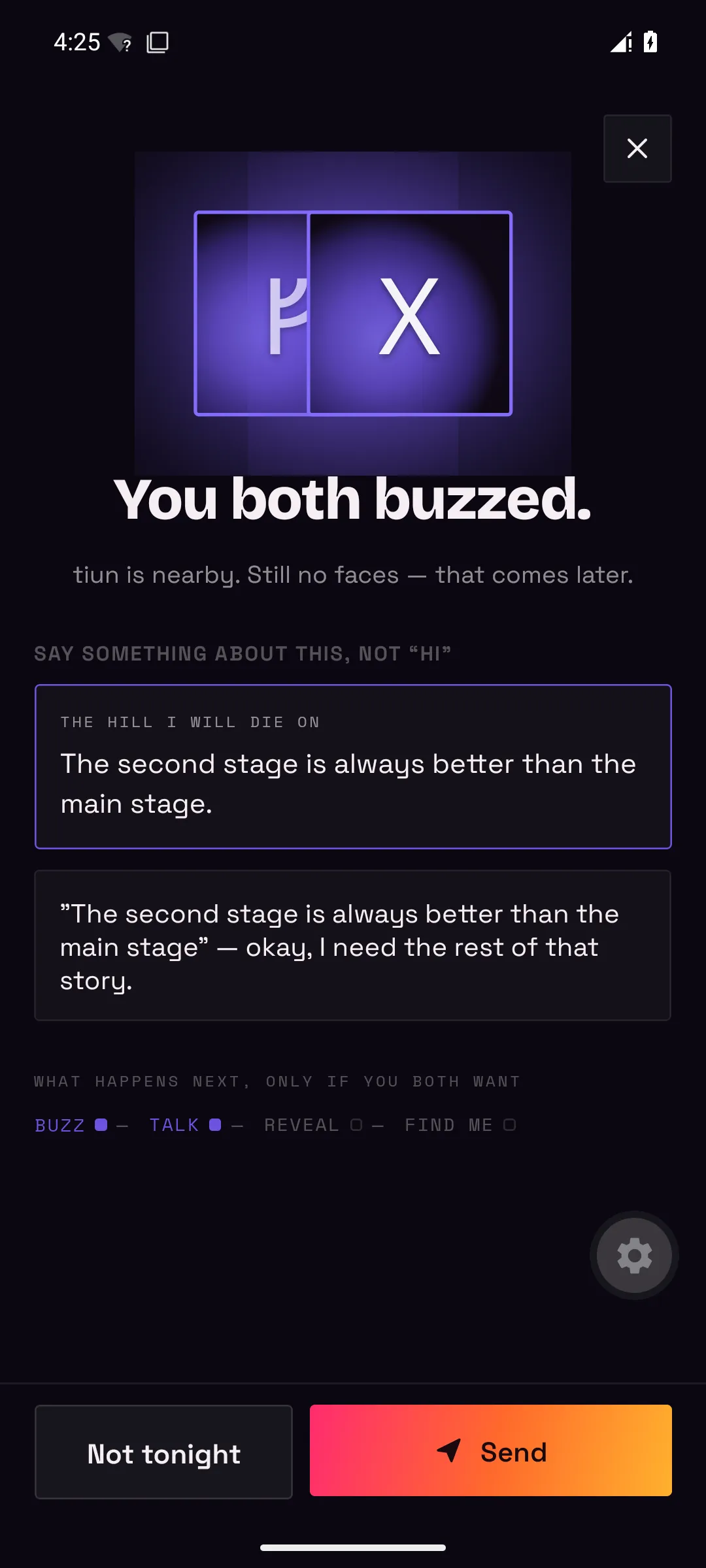 Mutual buzz