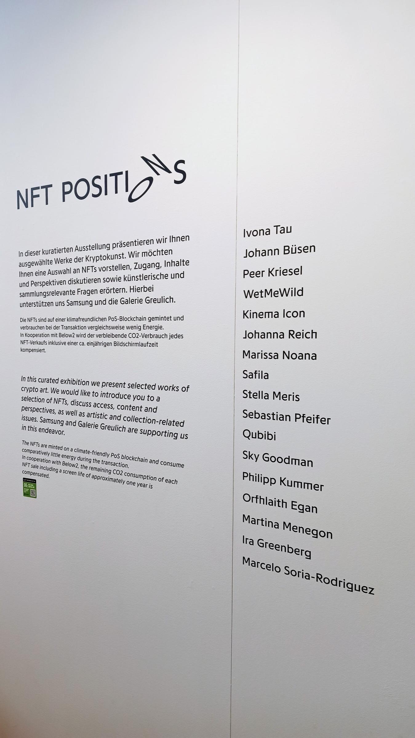 Positions Berlin Art Fair 2022 – Official NFT Booth, image 3 of 6