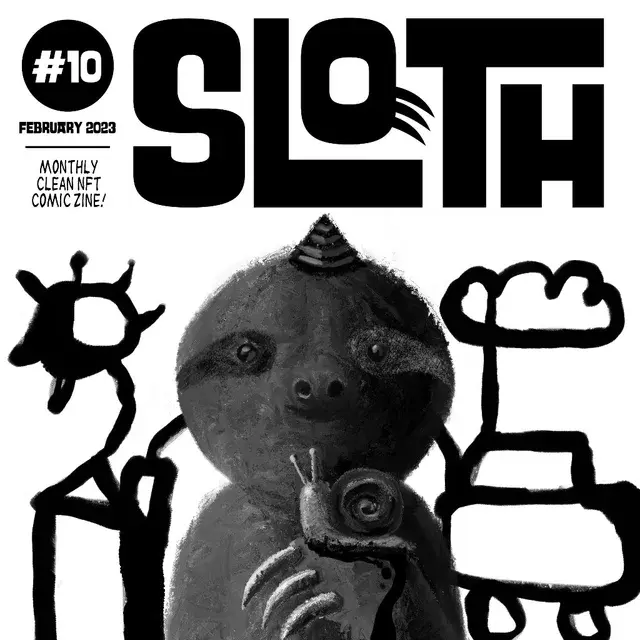 Cover of Sloth #10 — February 2023