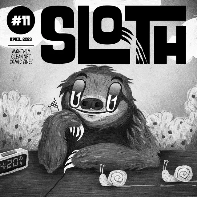 Cover of Sloth #11 — April 2023