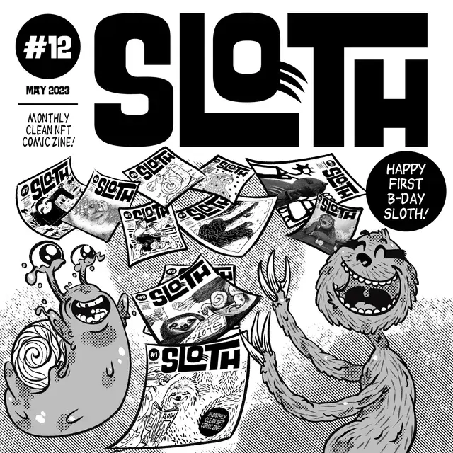 Cover of Sloth #12 — May 2023