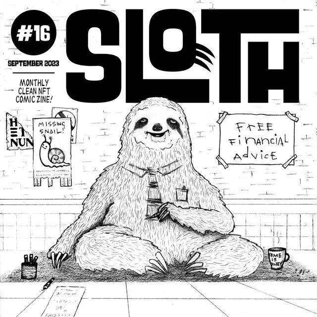 Cover of Sloth #16 — September 2023