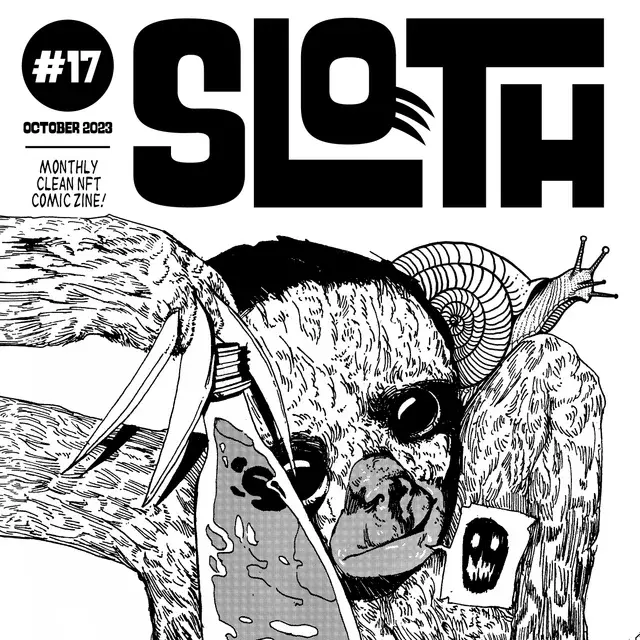 Cover of Sloth #17 — October 2023