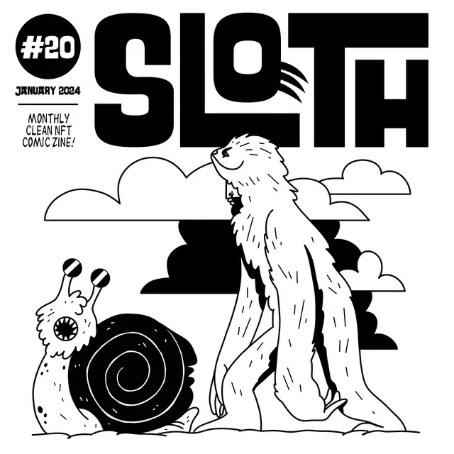 Cover of Sloth #20 — January 2024