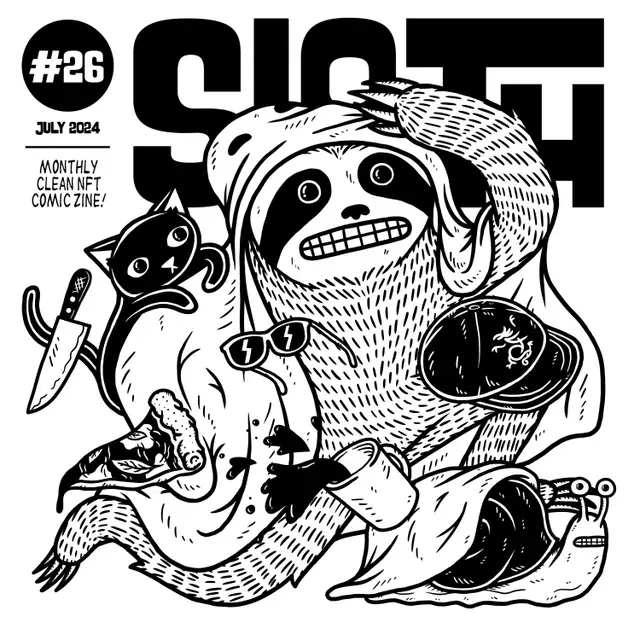 Cover of Sloth #26 — July 2024