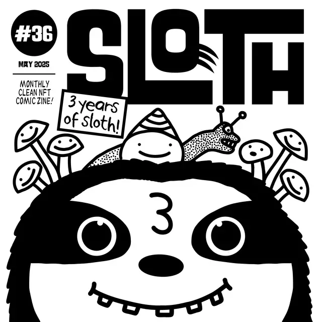 Cover of Sloth #36 — May 2025