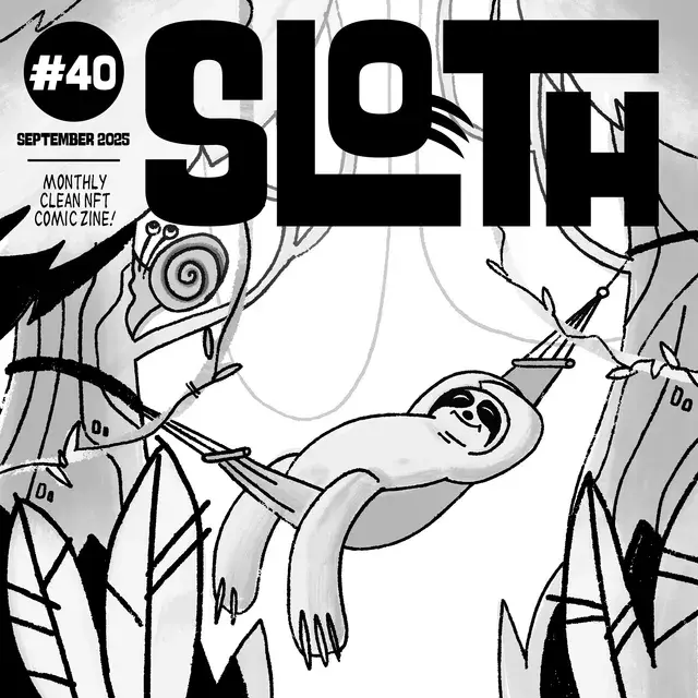Cover of Sloth #40 — September 2025