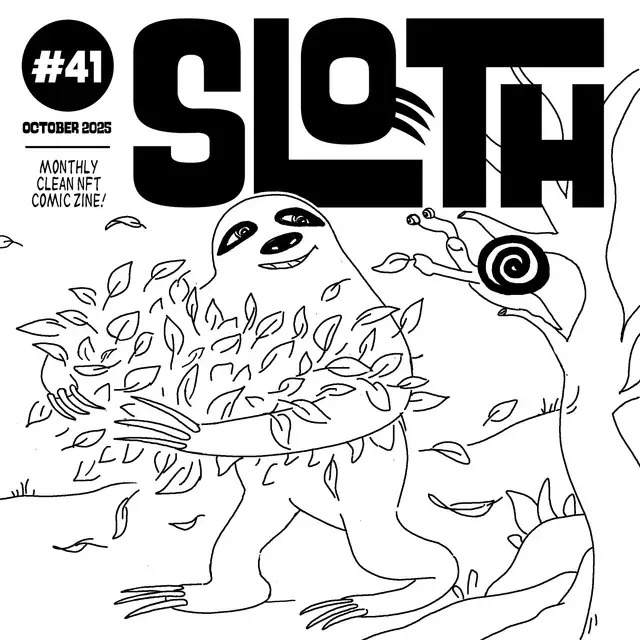 Cover of Sloth #41 — October 2025