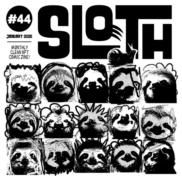 Cover of Sloth #44 — January 2026