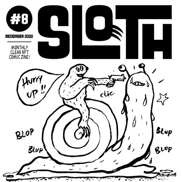Cover of Sloth #8 — December 2022