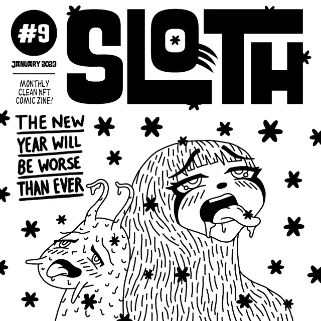 Cover of Sloth #9 — January 2023