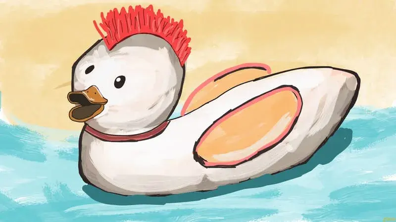 Punk Rubber Duck - glbkst