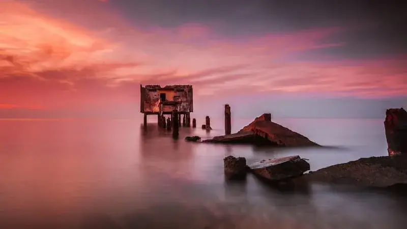 Abandoned building long exposure - Sivanantham Govindan