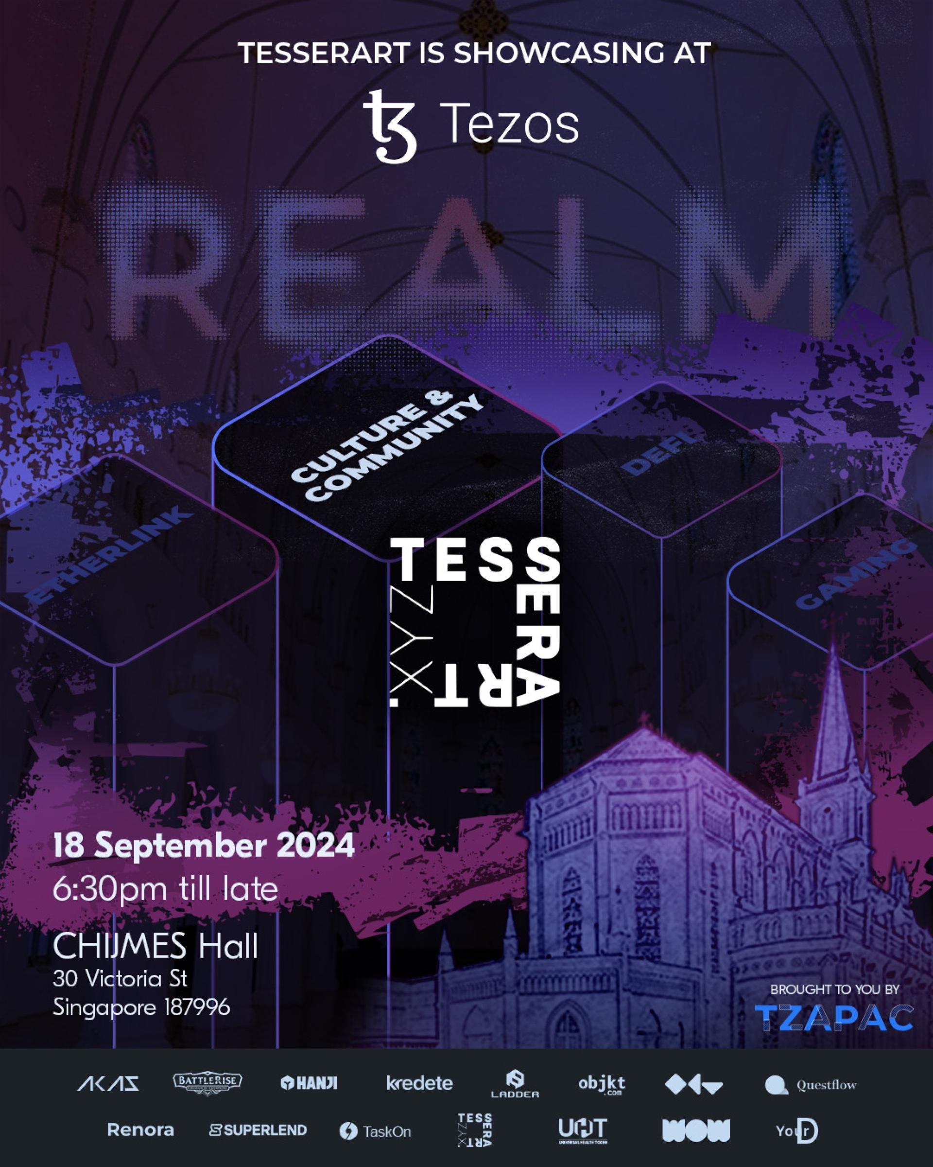 Tezos Realm at TOKEN2049, image 7 of 8