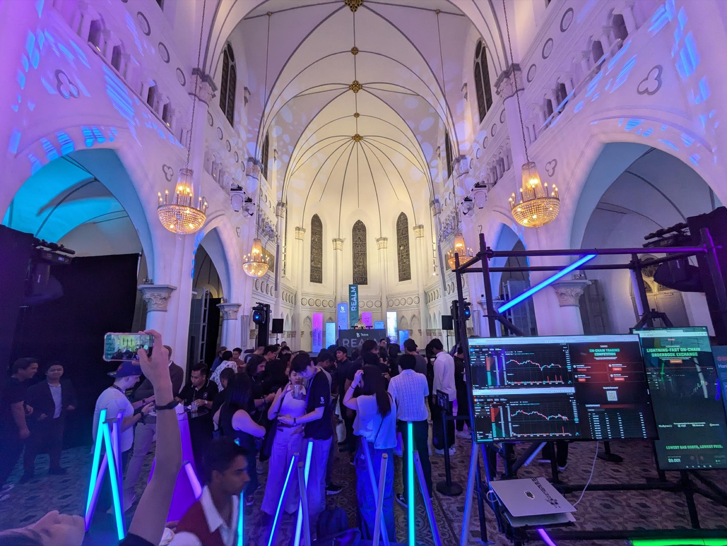 Tezos Realm at TOKEN2049, image 5 of 8